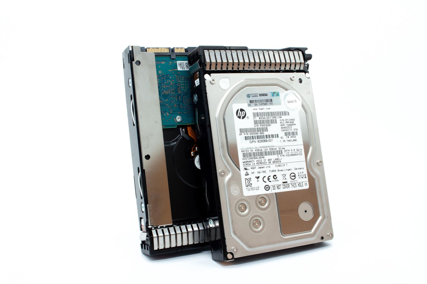 3TB hot-plug SATA drive - 7,200 RPM, 6Gb/sec transfer rate, 3.5-inch large form factor (LFF), Midline, SmartDrive Carrier (SC) - Not for use in MSA products