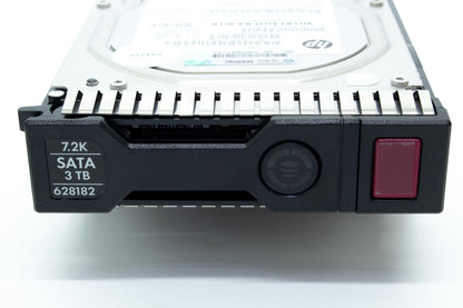 3TB hot-plug SATA drive - 7,200 RPM, 6Gb/sec transfer rate, 3.5-inch large form factor (LFF), Midline, SmartDrive Carrier (SC) - Not for use in MSA products