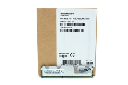 DIMM,32GB PC3L-10600L,1Gx4
