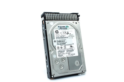 2TB hot-plug dual-port SAS hard disk drive - 7,200 RPM, 6Gb/sec transfer rate, 3.5-inch large form factor (LFF), Midline (MDL), SmartDrive Carrier (SC) - Not for use in MSA products - For use with Gen8/Gen9 or newer