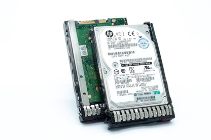 146GB hot-plug dual-port SAS hard disk drive - 6Gb/sec transfer rate, 15,000 RPM, 2.5-inch small form factor (SFF), Enterprise, SmartDrive Carrier (SC) - Not for use in MSA products - For use with Gen8/Gen9 or newer