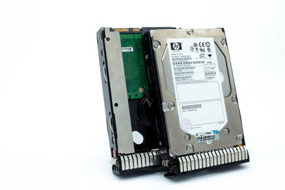 450GB hot-plug dual-port SAS hard disk drive - 6Gb/sec transfer rate, 15,000 RPM, 3.5-inch large form factor (LFF), SmartDrive Carrier (SC) - Not for use in MSA products - For use with Gen8/Gen9 or newer
