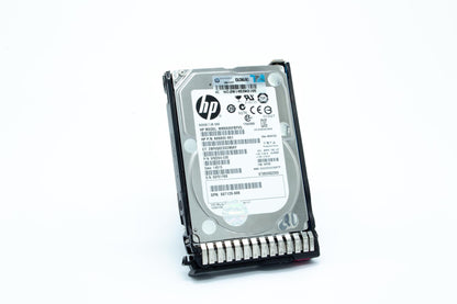 500GB hot-plug dual-port SAS hard disk drive - 6Gb/sec transfer rate, 7,200 RPM, 2.5-inch small form factor (SFF), Midline, SmartDrive Carrier (SC) - Not for use in MSA products - For use with Gen8/Gen9 or newer