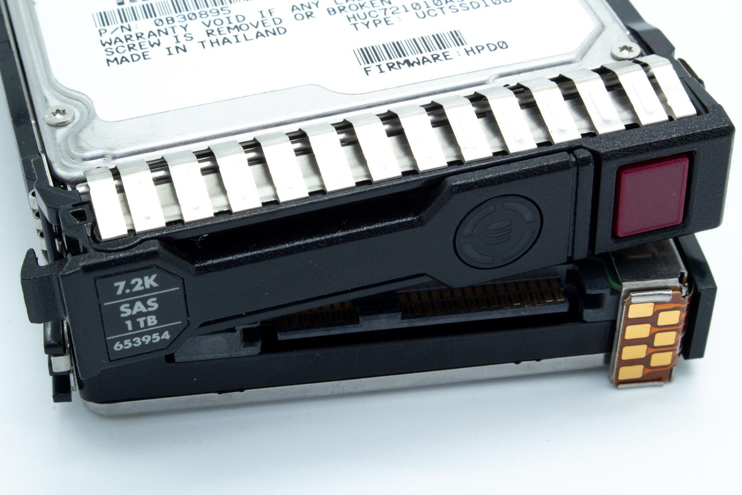 1TB hot-plug dual-port SAS hard disk drive - 6Gb/sec transfer rate, 7,200 RPM, 2.5-inch small form factor (SFF), Midline, SmartDrive Carrier (SC) - Not for use in MSA products - For use with Gen8/Gen9 or newer