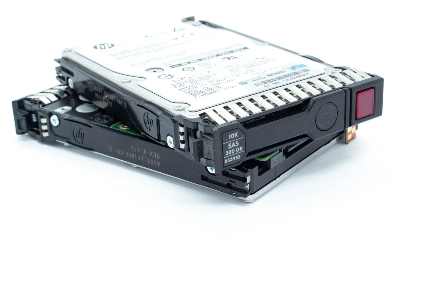 300GB hot-plug dual-port SAS hard disk drive - 6Gb/sec transfer rate, 10,000 RPM, 2.5-inch small form factor (SFF), Enterprise, SmartDrive Carrier (SC) - Not for use in MSA products - For use with Gen8/Gen9 or newer