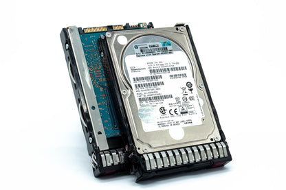 600GB hot-plug dual-port SAS hard disk drive - 6Gb/sec transfer rate, 10,000 RPM, 2.5-inch small form factor (SFF), SmartDrive Carrier (SC) - Not for use in MSA products - For use with Gen8/Gen9 or newer ;