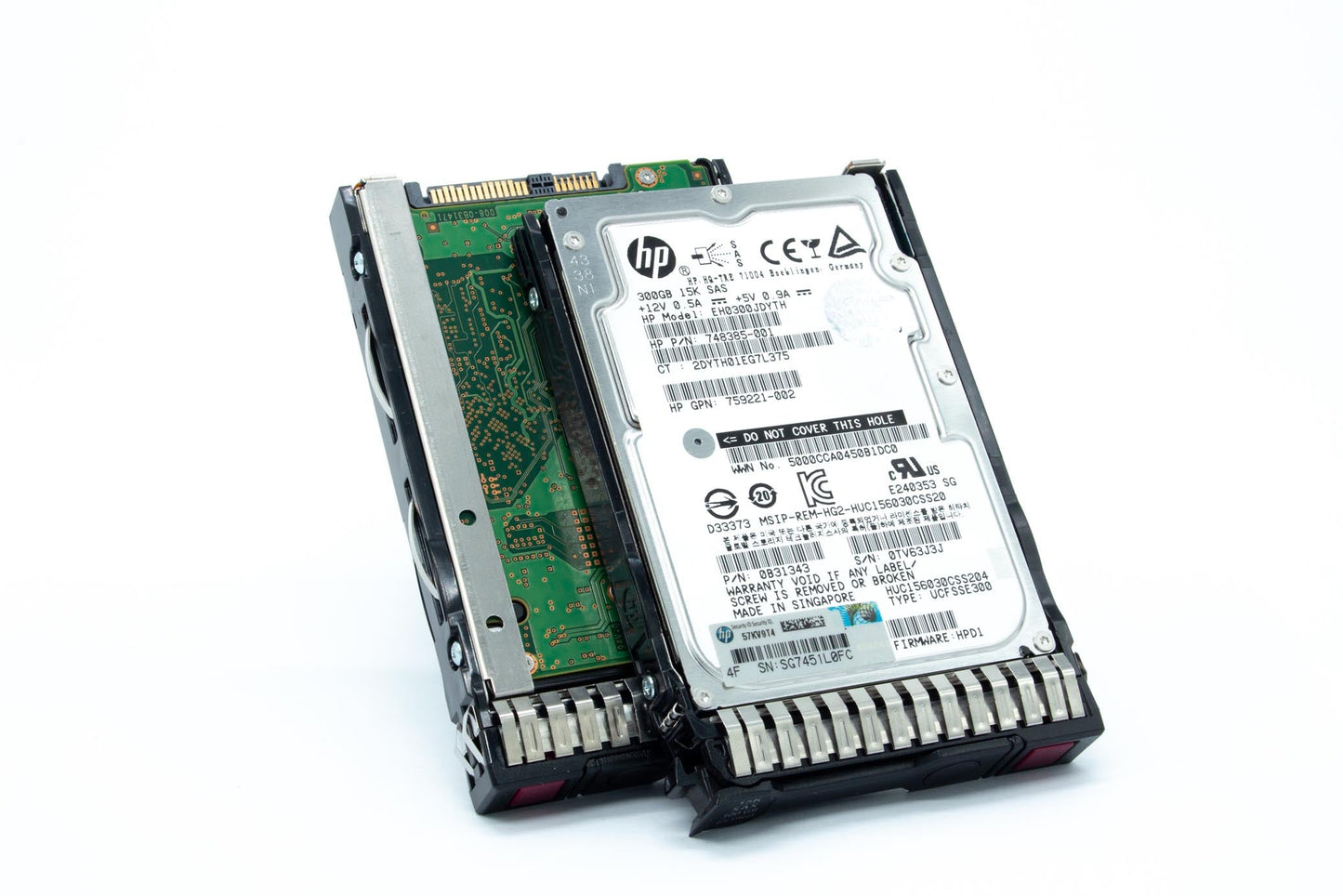 300GB hot-plug dual-port SAS hard disk drive - 6Gb/sec transfer rate, 15,000 RPM, 2.5-inch small form factor (SFF), Enterprise, SmartDrive Carrier (SC) - Not for use in MSA products - For use with Gen8/Gen9 or newer ;