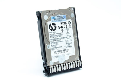 900GB hot-plug dual-port SAS hard disk drive - 6Gb/sec transfer rate, 10,000 RPM, 2.5-inch small form factor (SFF), Enterprise, SmartDrive Carrier (SC) - For use with Gen8/Gen9