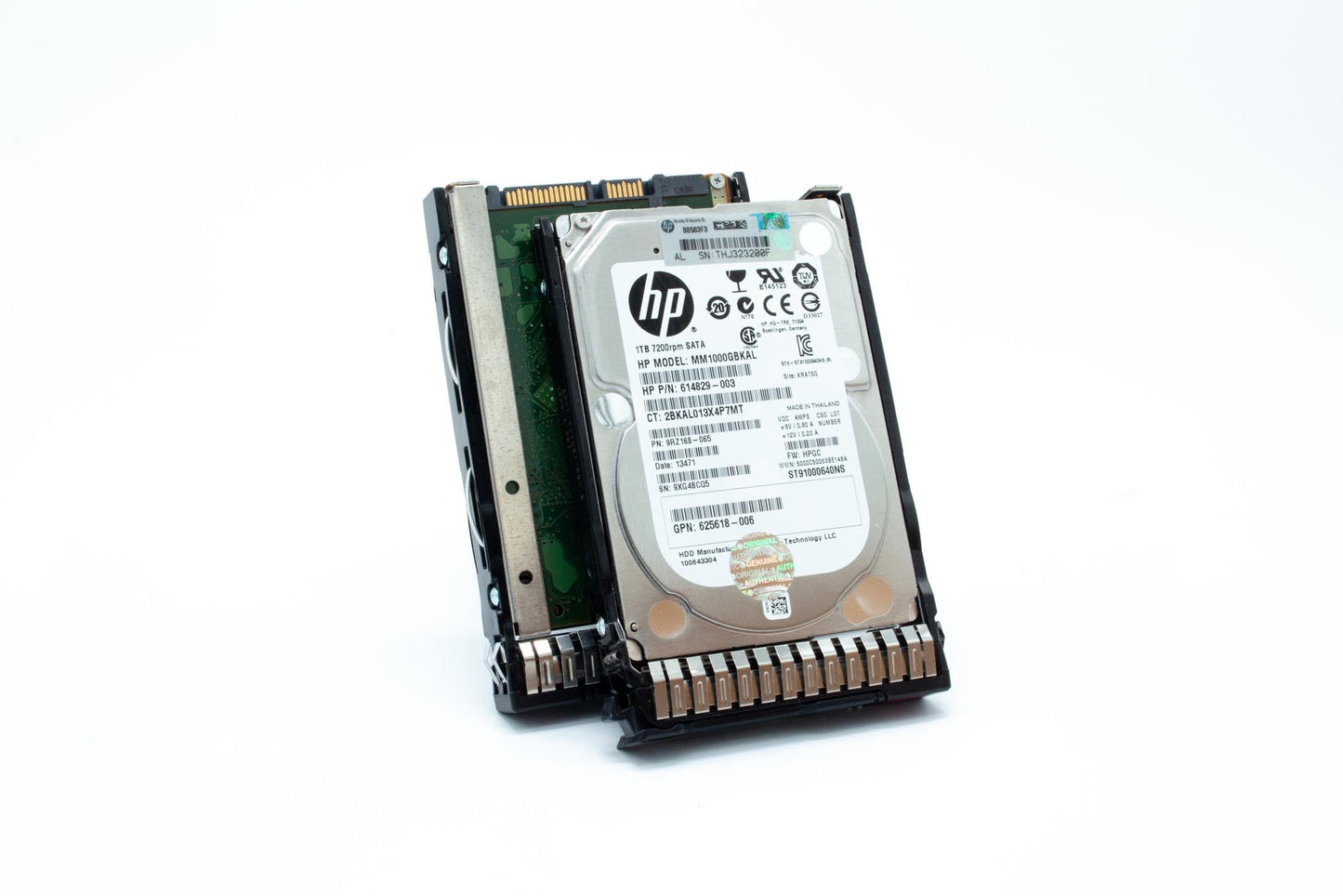 1TB hot-plug SATA hard disk drive - 7,200 RPM, 6Gb/sec transfer rate, 2.5-inch small form factor (SFF), Midline (MDL), SmartDrive Carrier (SC) - Not for use in MSA products