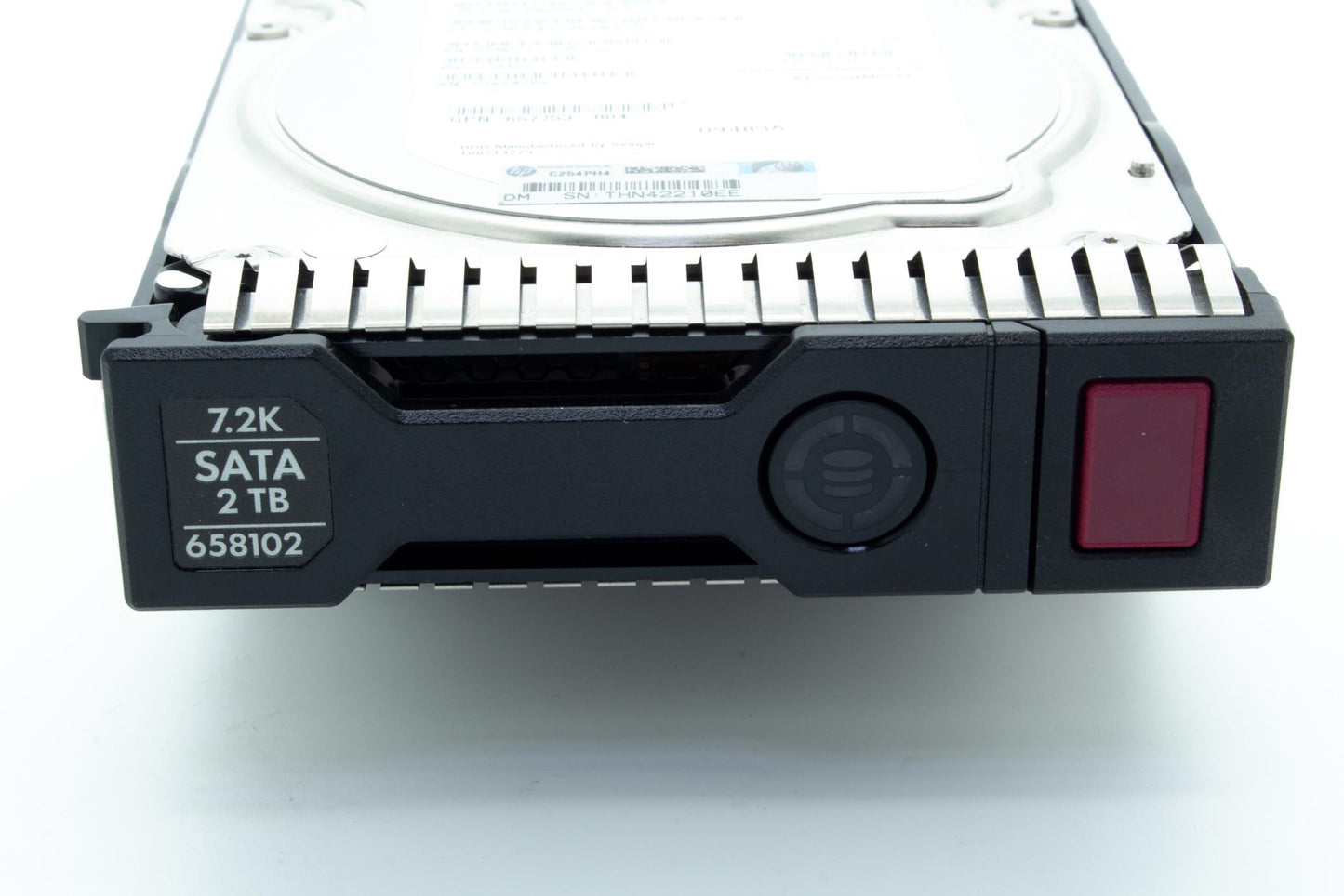 2TB hot-plug SATA hard disk drive - 6Gb/sec transfer rate, 7,200 RPM, 3.5-inch large form factor (LFF), Midline, SmartDrive Carrier (SC) - Not for use in MSA products