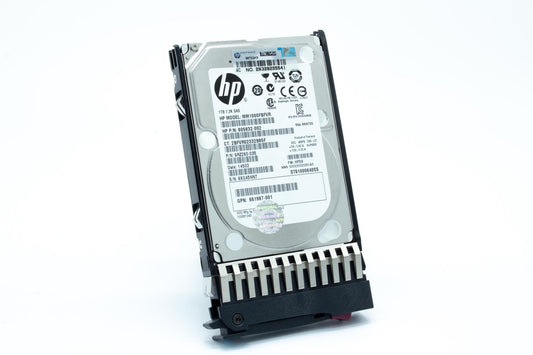 1TB SAS hard drive - 6Gb/s SAS interface, 2.5-inch small form factor (SFF), 7,200 RPM - For use with EVA M6625 disk enclosure