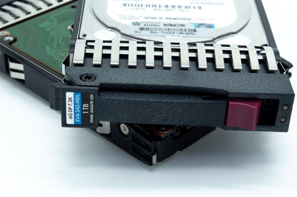 1TB SAS hard drive - 6Gb/s SAS interface, 2.5-inch small form factor (SFF), 7,200 RPM - For use with EVA M6625 disk enclosure