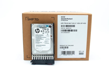 1TB SAS hard drive - 6Gb/s SAS interface, 2.5-inch small form factor (SFF), 7,200 RPM - For use with EVA M6625 disk enclosure