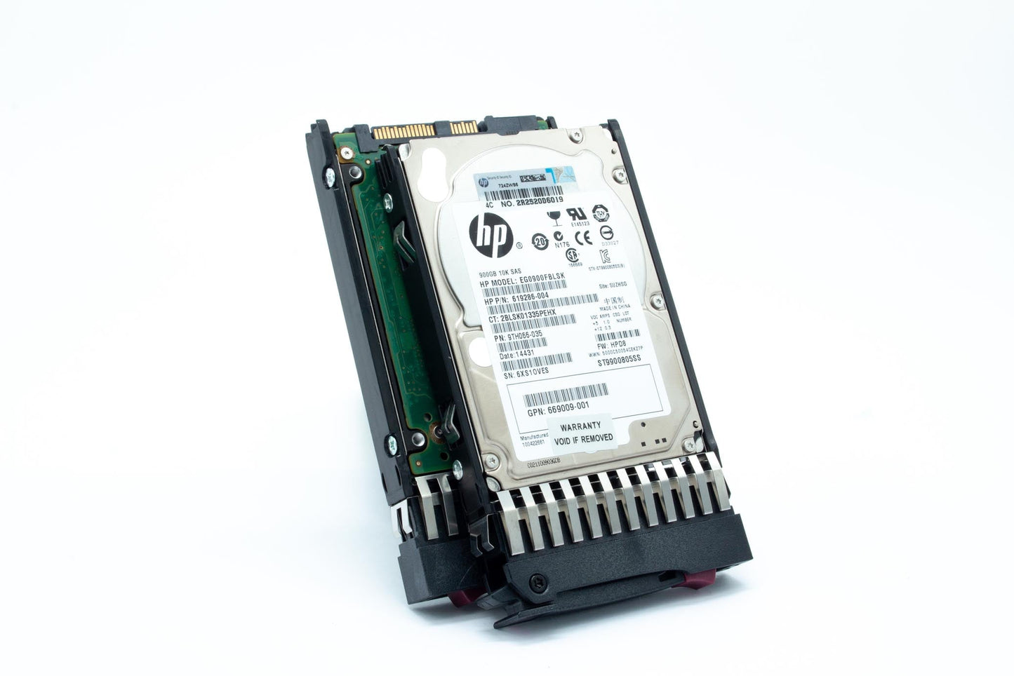 900GB hot-plug dual-port enterprise SAS hard disk drive - 6Gb/sec transfer rate, 10,000 RPM, 2.5-inch small form factor (SFF) - For use with EVA M6625 enclosure