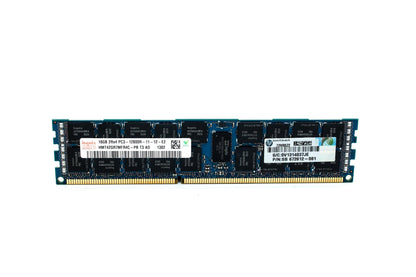 HP 16GB PC3-12800 DDR3-1600 2Rx4 1.5v ECC Registered RDIMM HP PN 672612-081