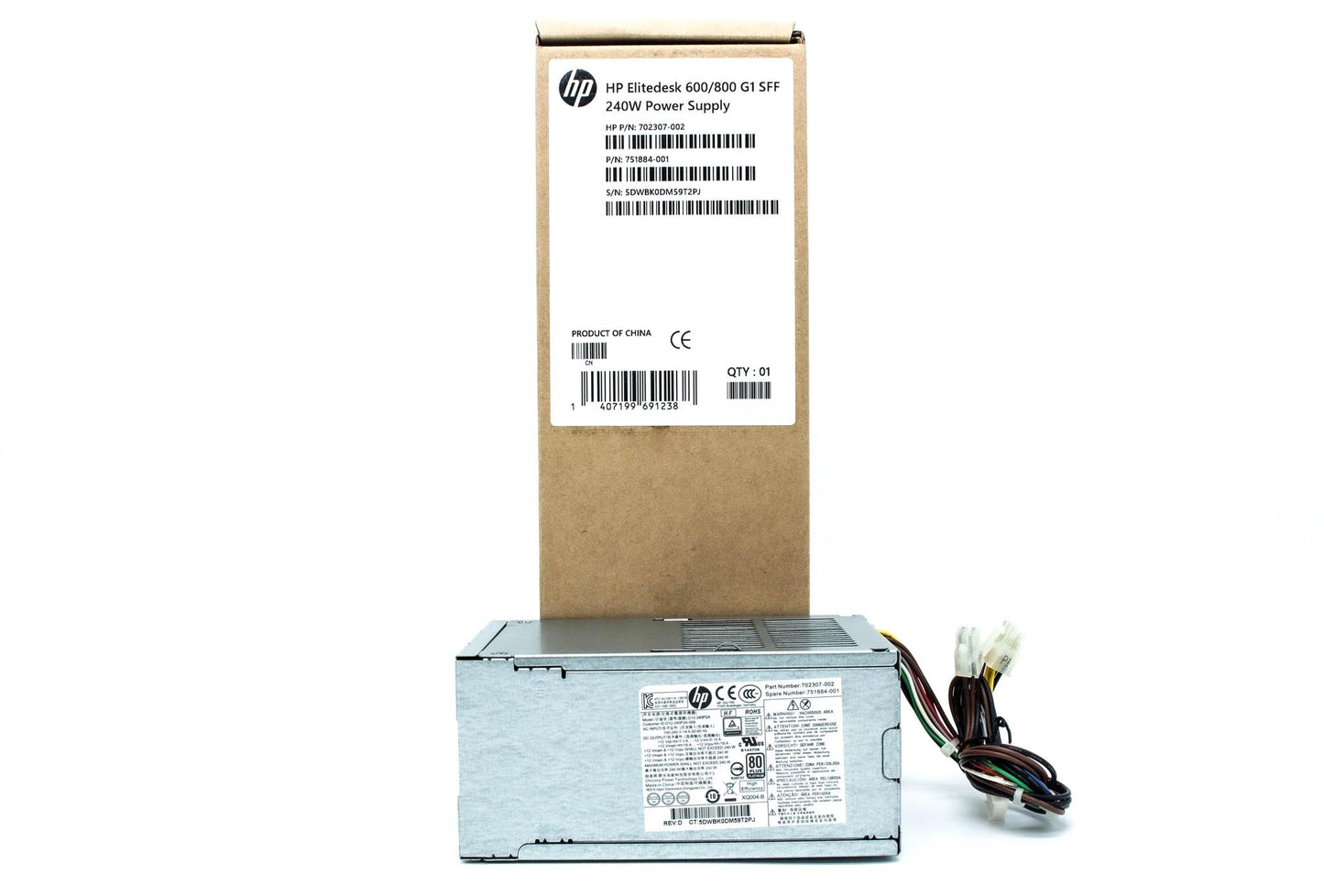 HP ProDesk 600 G1 SFF 240w Power Supply 702307-002