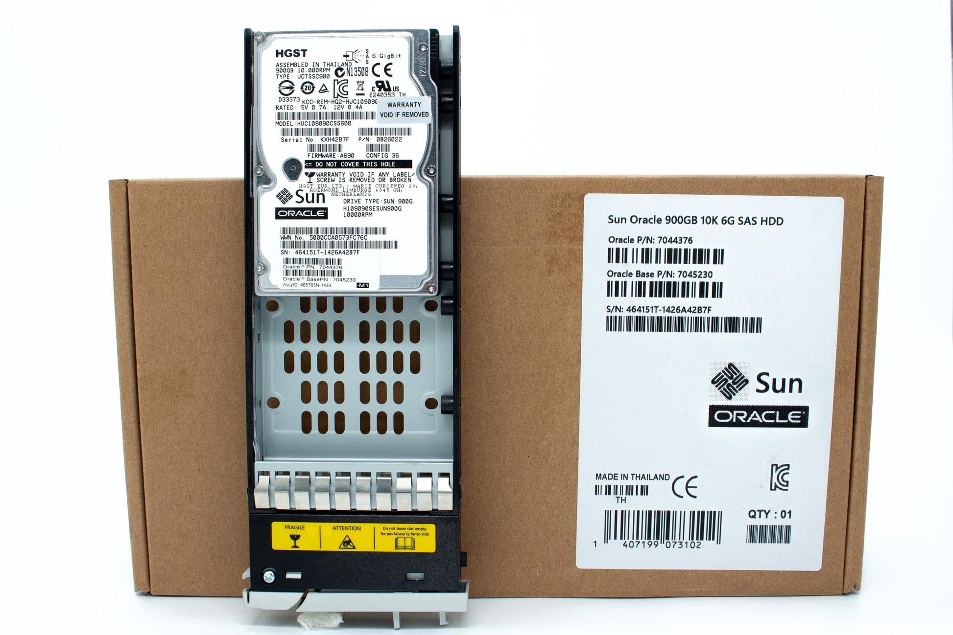 Sun 7044376 900GB 10K 2.5" SAS HDD w/ EVO in Qatar
