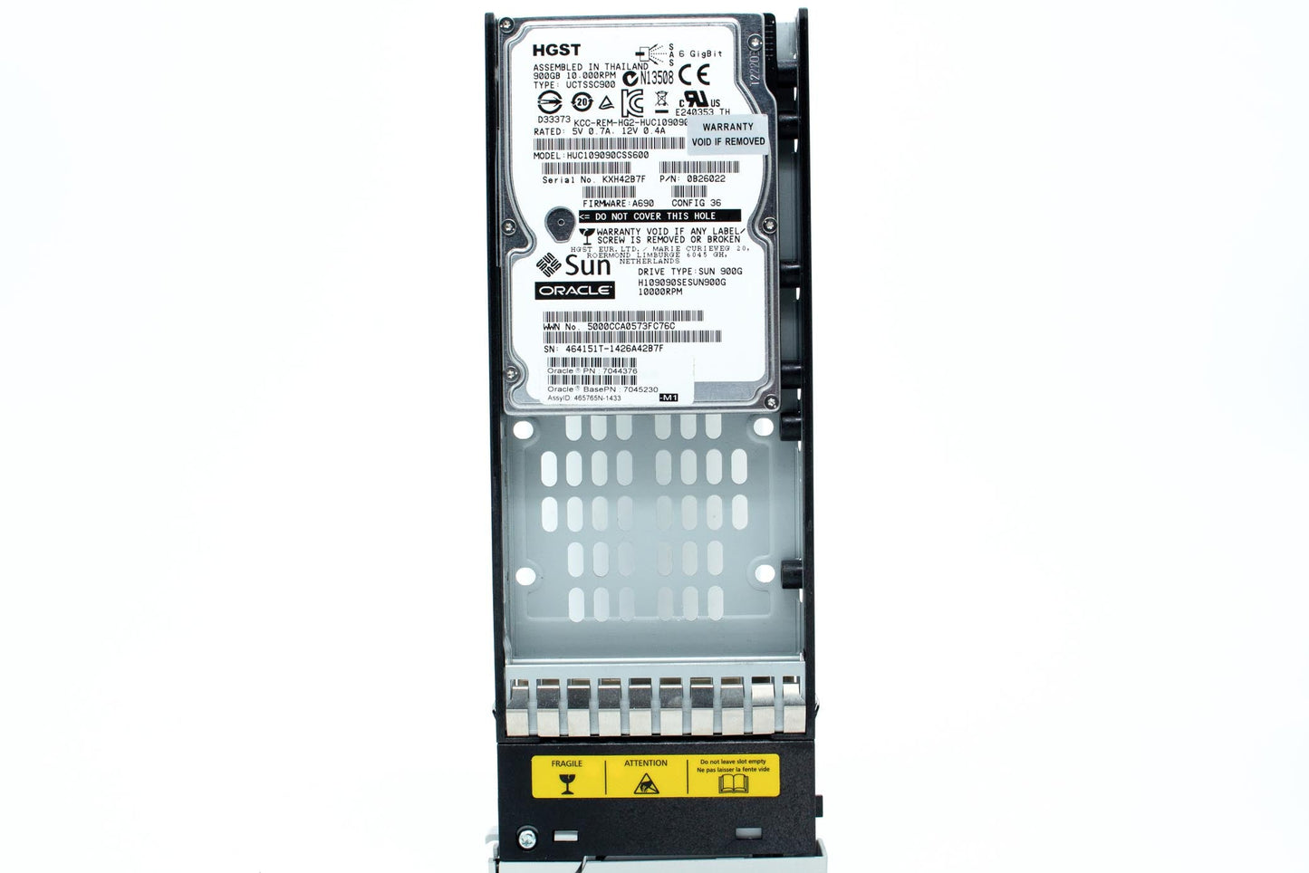 Sun 7044376 (900GB) 10K RPM SAS 2.5" HDD with EVO Bracket