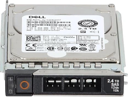 Dell 2.4TB 10K RPM SAS 12Gb/s 512e 2.5-inch Hard Drive (F9NWJ)