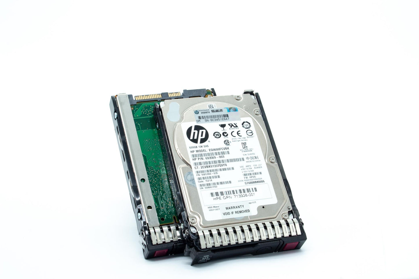 600GB SAS HARD DISK DRIVE (HDD) - 10,000 RPM, 6GB/S TRANSFER RATE, 2.5-INCH FORM FACTOR, SMARTDRIVE CARRIER (SC)
