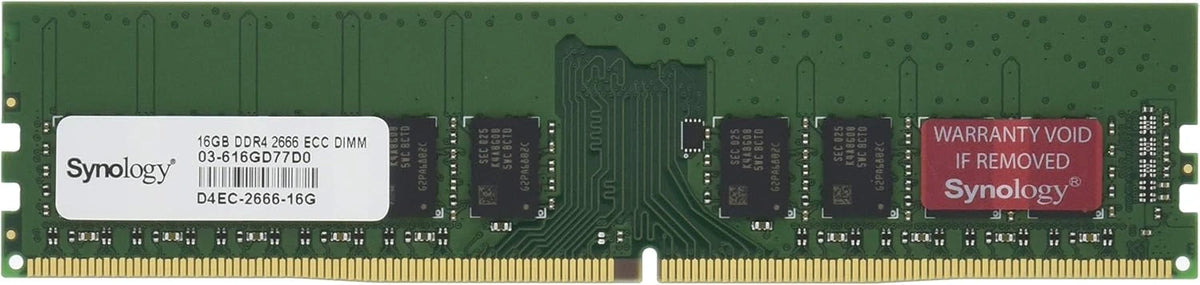 Synology 16GB DDR4 2666 ECC UDIMM D4EC-2666-16G in Qatar