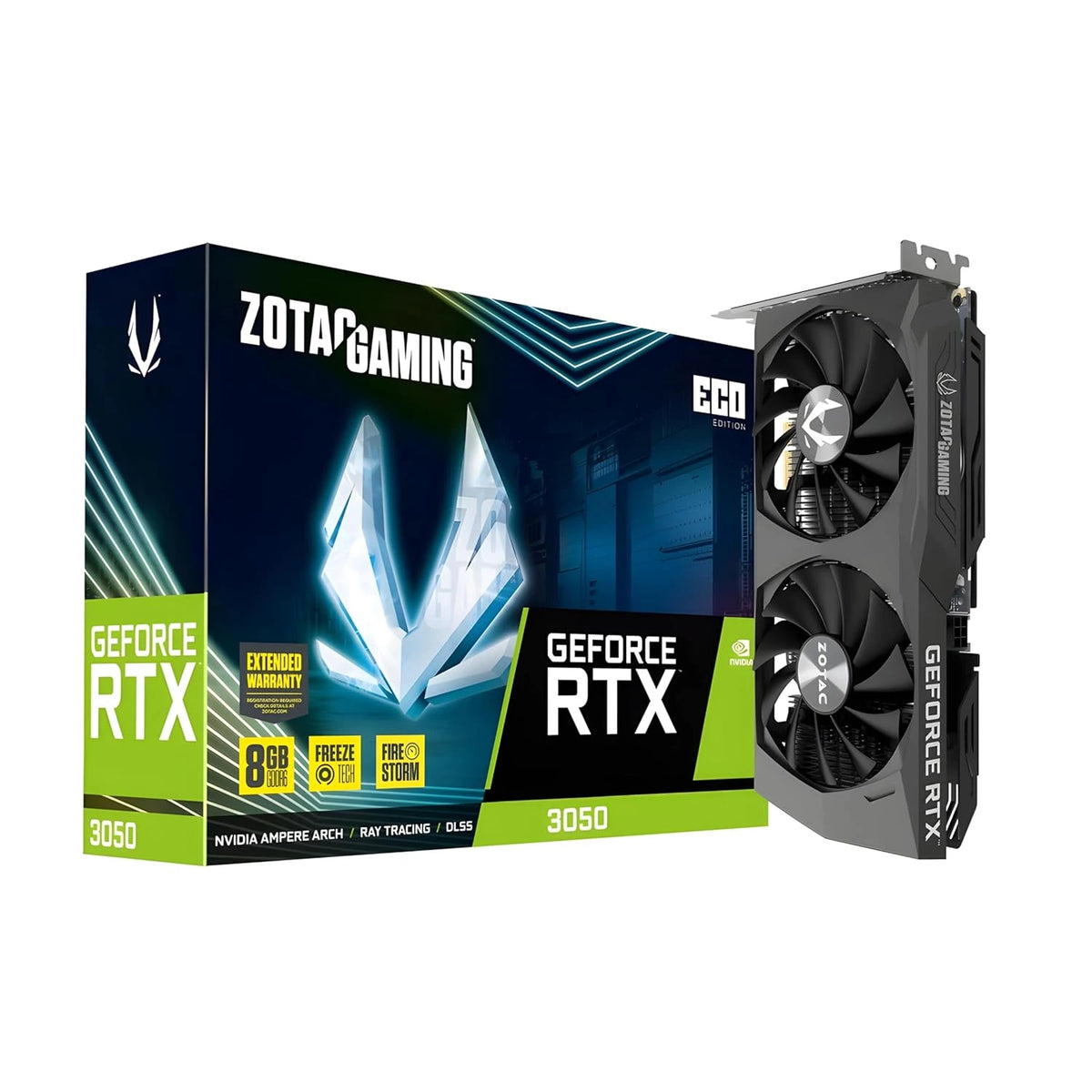 ZOTAC Gaming RTX 3050 ECO 8GB GDDR6 GPU in Qatar 