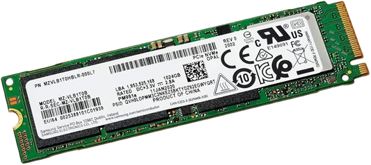 Samsung PM981a 1TB M.2 PCIe Gen3 NVMe SSD in Qatar