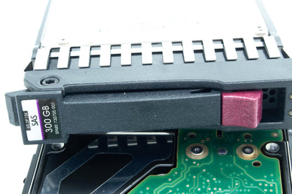 300GB SAS, MSA drive - 6 Gb/s transfer rate, 15,000 RPM, 2.5-inch small form factor (SFF)