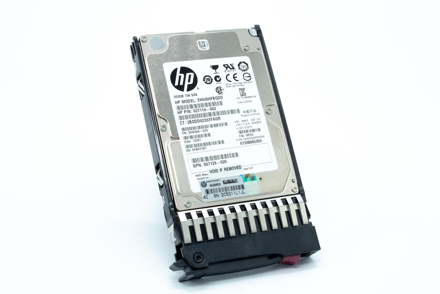 300GB SAS, MSA drive - 6 Gb/s transfer rate, 15,000 RPM, 2.5-inch small form factor (SFF)