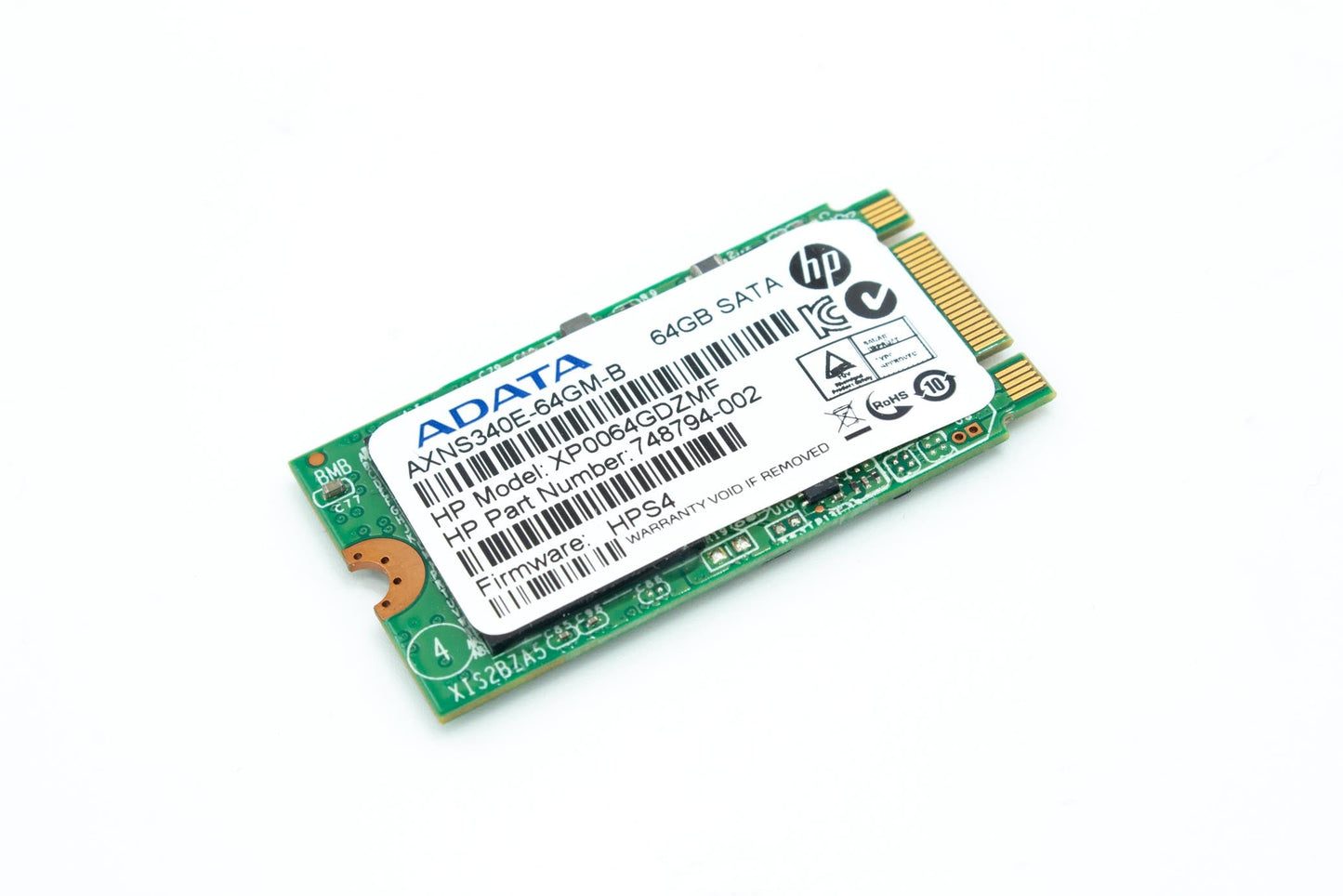 DRV, 64GB 6G SATA 2242 MLC M.2 SSD-ADA