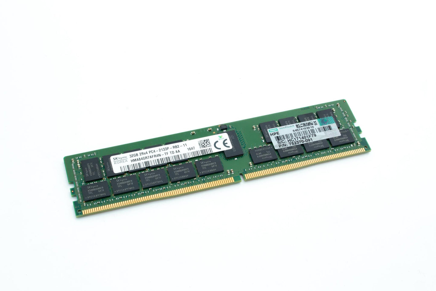 DIMM,32GB PC4-2133P-R,2Gx4