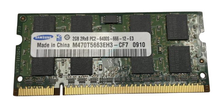 Samsung M470T5663EH3-CF7 2GB DDR2-800 SODIMM in Qatar