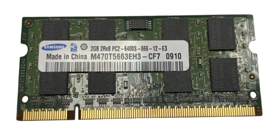 Samsung M470T5663EH3-CF7 2GB DDR2-800 SODIMM in Qatar