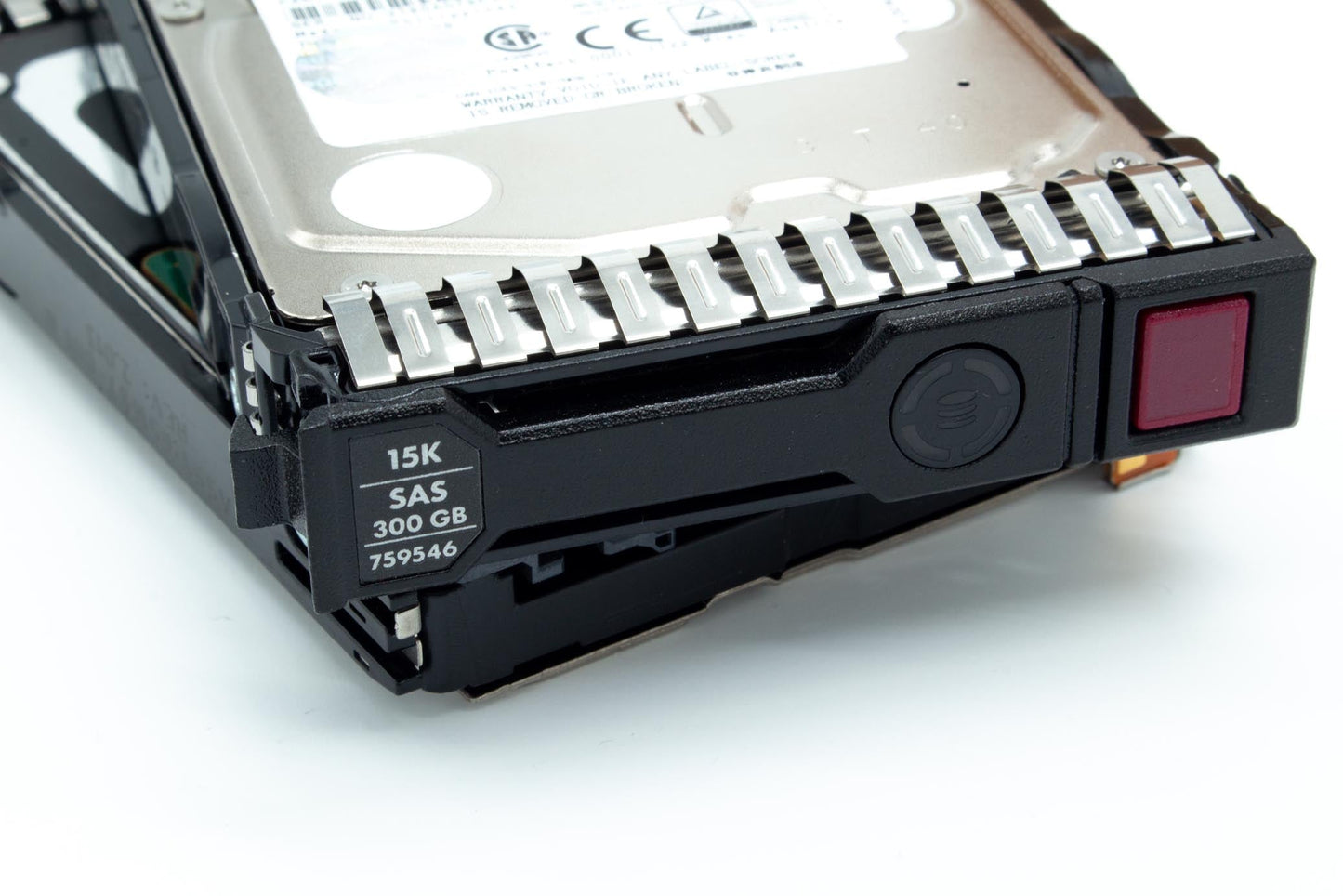 300GB hot-plug SAS hard disk drive - 12Gb/sec transfer rate, 15,000 RPM, 2.5-inch small form factor (SFF), SmartDrive Carrier (SC) - For use with Gen8/Gen9 or newer ;