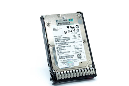 450GB hot-plug dual-port SAS hard disk drive - 15,000 RPM, 12Gb/sec transfer rate, 2.5-inch small form factor (SFF), SmartDrive Carrier (SC) - For use with Gen8/Gen9 or newer ;