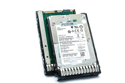 600GB hot-plug SAS hard disk drive - 12Gb/sec transfer rate, 15,000 RPM, 2.5-inch small form factor (SFF), SmartDrive Carrier (SC) - For use with Gen8/Gen9 or newer