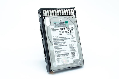 2TB hot-plug SAS hard disk drive - 12Gb/sec transfer rate, 7,200 RPM, 2.5-inch small form factor (SFF), Midline (MDL), 512e format, SmartDrive Carrier (SC) - For use with Gen8/Gen9 or newer