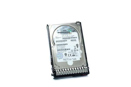 300GB hot-plug SAS hard disk drive - 10,000 RPM, 12Gb/sec transfer rate, 2.5-inch small form factor (SFF), SmartDrive Carrier (SC) - For use with Gen8/Gen9 or newer
