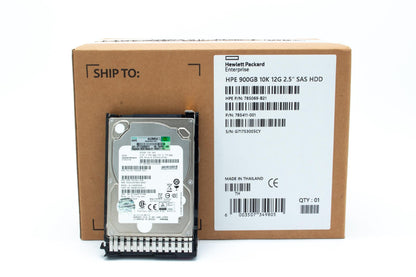 900GB hot-plug SAS hard disk drive - 12Gb/sec transfer rate, 10,000 RPM, 2.5-inch small form factor (SFF), Enterprise, SmartDrive Carrier (SC)