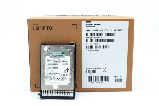 900GB hot-plug SAS hard disk drive - 12Gb/sec transfer rate, 10,000 RPM, 2.5-inch small form factor (SFF), Enterprise, SmartDrive Carrier (SC)