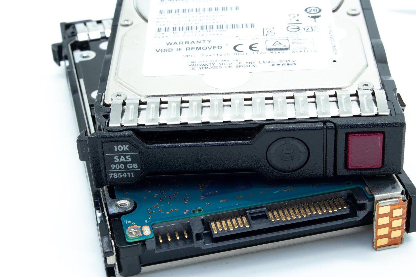 900GB hot-plug SAS hard disk drive - 12Gb/sec transfer rate, 10,000 RPM, 2.5-inch small form factor (SFF), Enterprise, SmartDrive Carrier (SC)