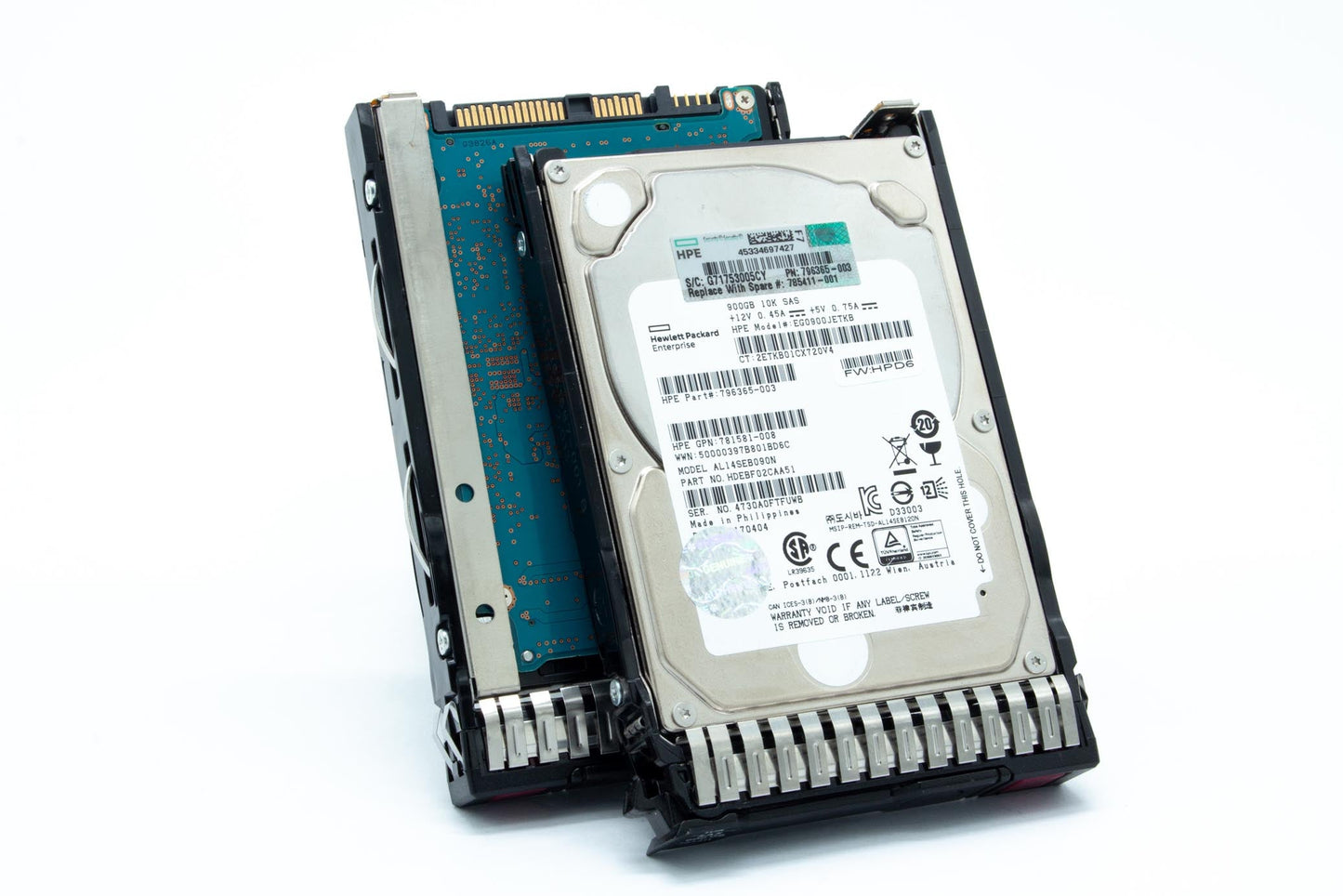 900GB hot-plug SAS hard disk drive - 12Gb/sec transfer rate, 10,000 RPM, 2.5-inch small form factor (SFF), Enterprise, SmartDrive Carrier (SC)