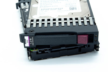 1.2TB SAS hard disk drive MSA - 12Gb/sec transfer rate, 10,000 RPM, 2.5-inch small form factor (SFF), Enterprise