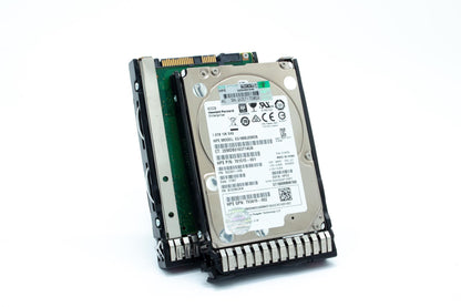 1.8TB hot-plug SAS hard disk drive - 12Gb/sec transfer rate, 10,000 RPM, 2.5-inch small form factor (SFF), Enterprise, 512e format, SmartDrive Carrier (SC) - For use with Gen8/Gen9 or newer