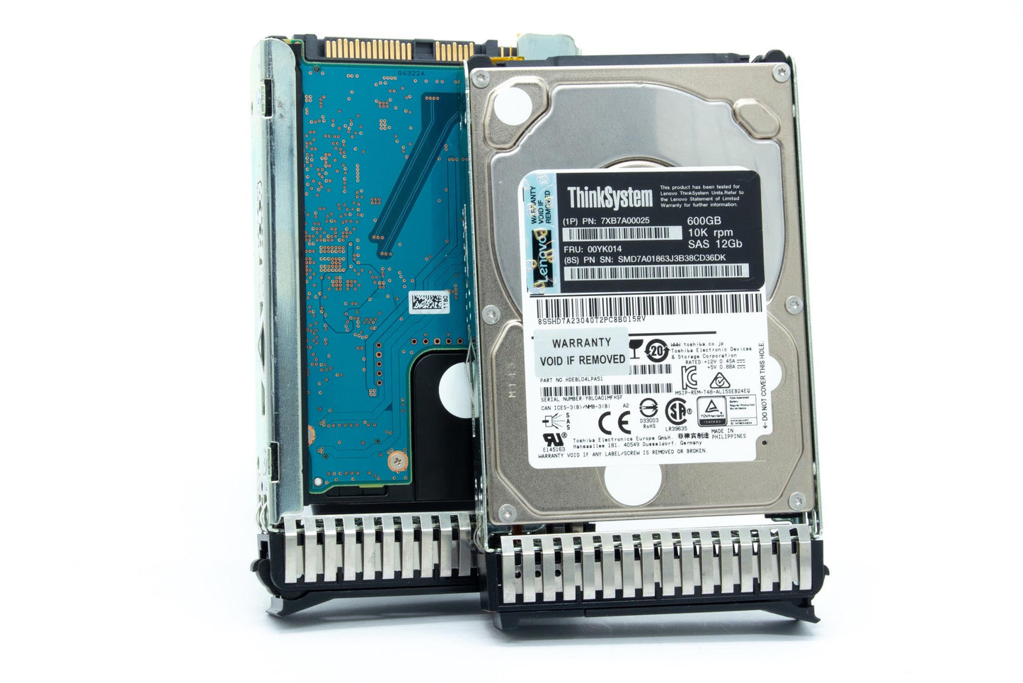 IBM/ Lenovo ThinkSystem 00YK014 7XB7A00025 2.5" 600GB 10K SAS 12G HARD DRIVE