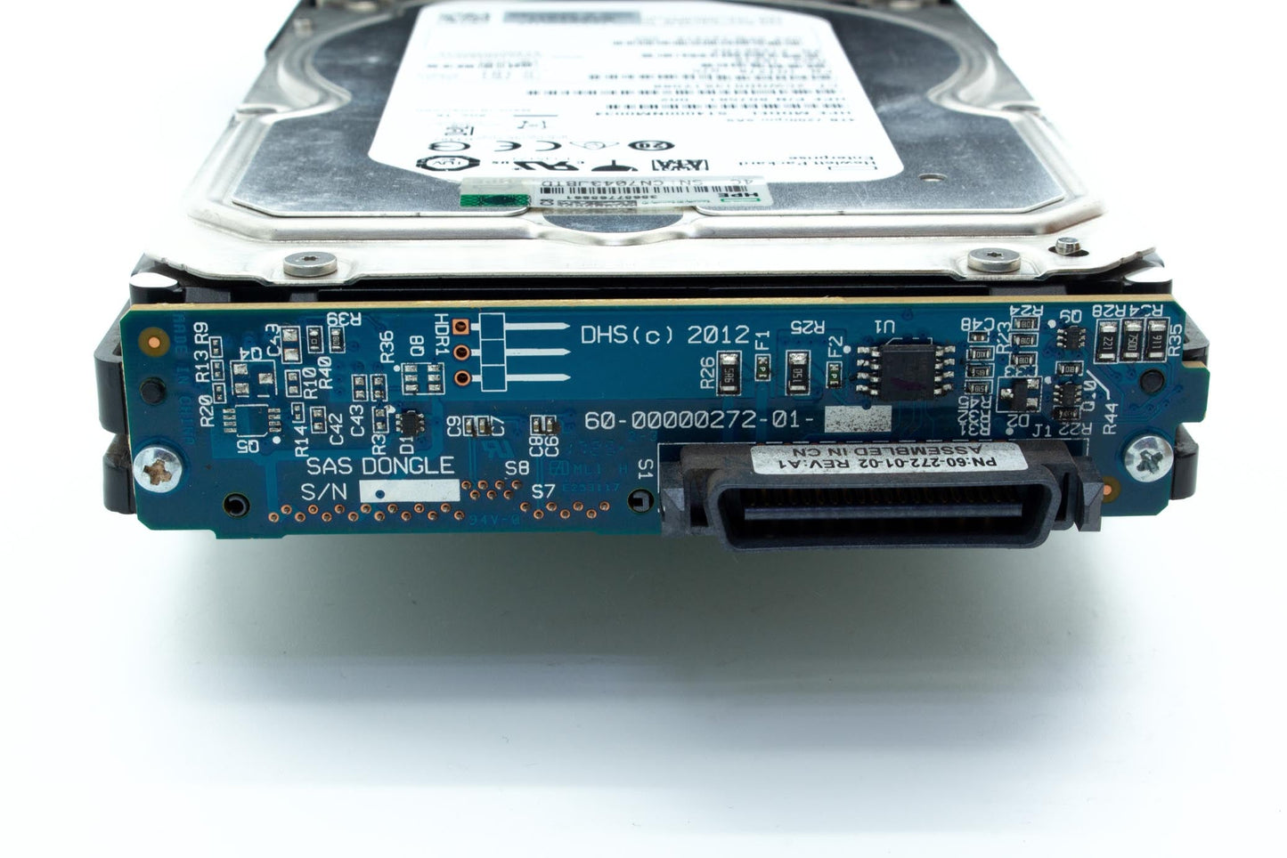 4TB SAS MSA hard drive - 7,200 RPM, 3.5-inch large form factor (LFF), 12 Gb/s interface, midline (MDL)