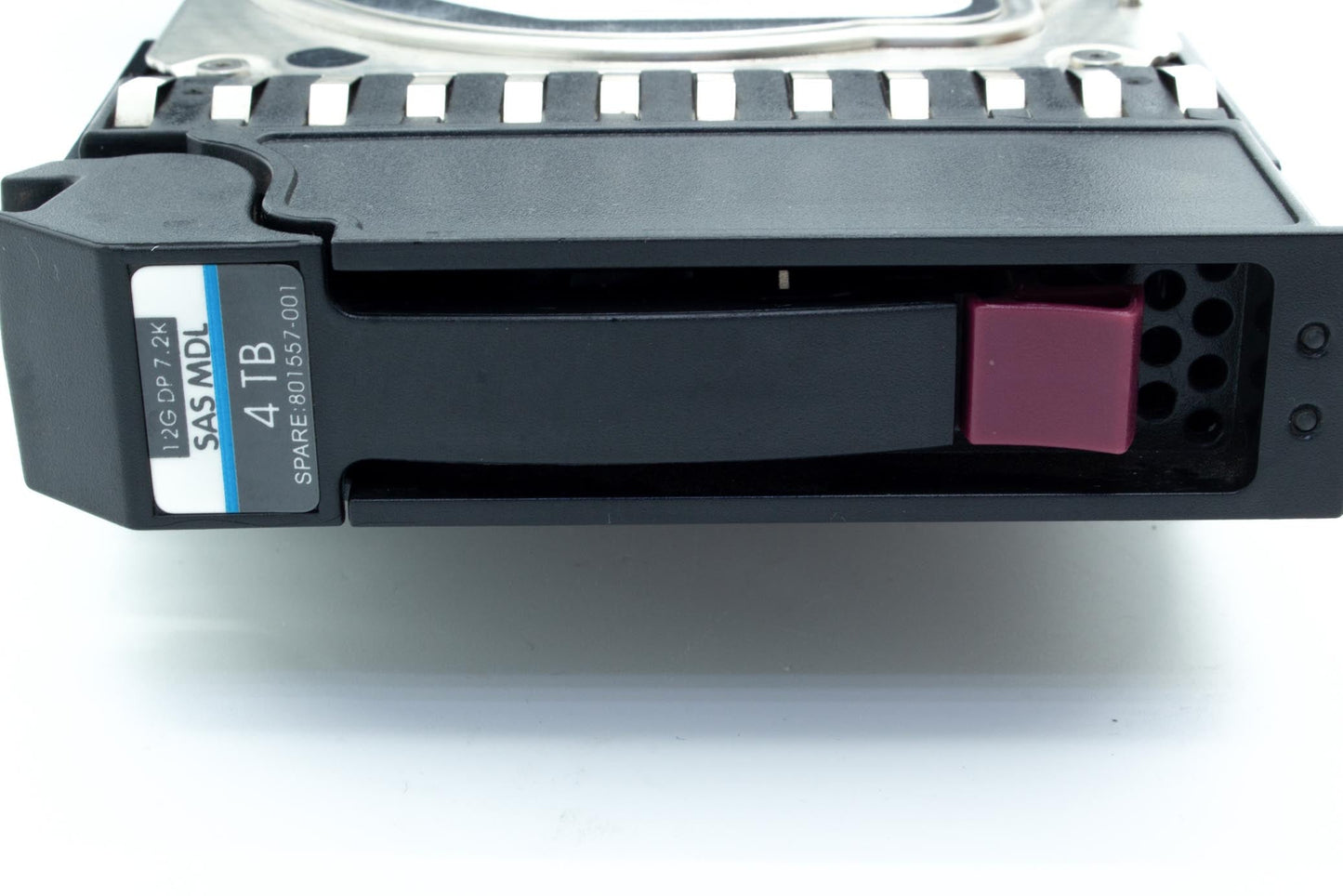 4TB SAS MSA hard drive - 7,200 RPM, 3.5-inch large form factor (LFF), 12 Gb/s interface, midline (MDL)