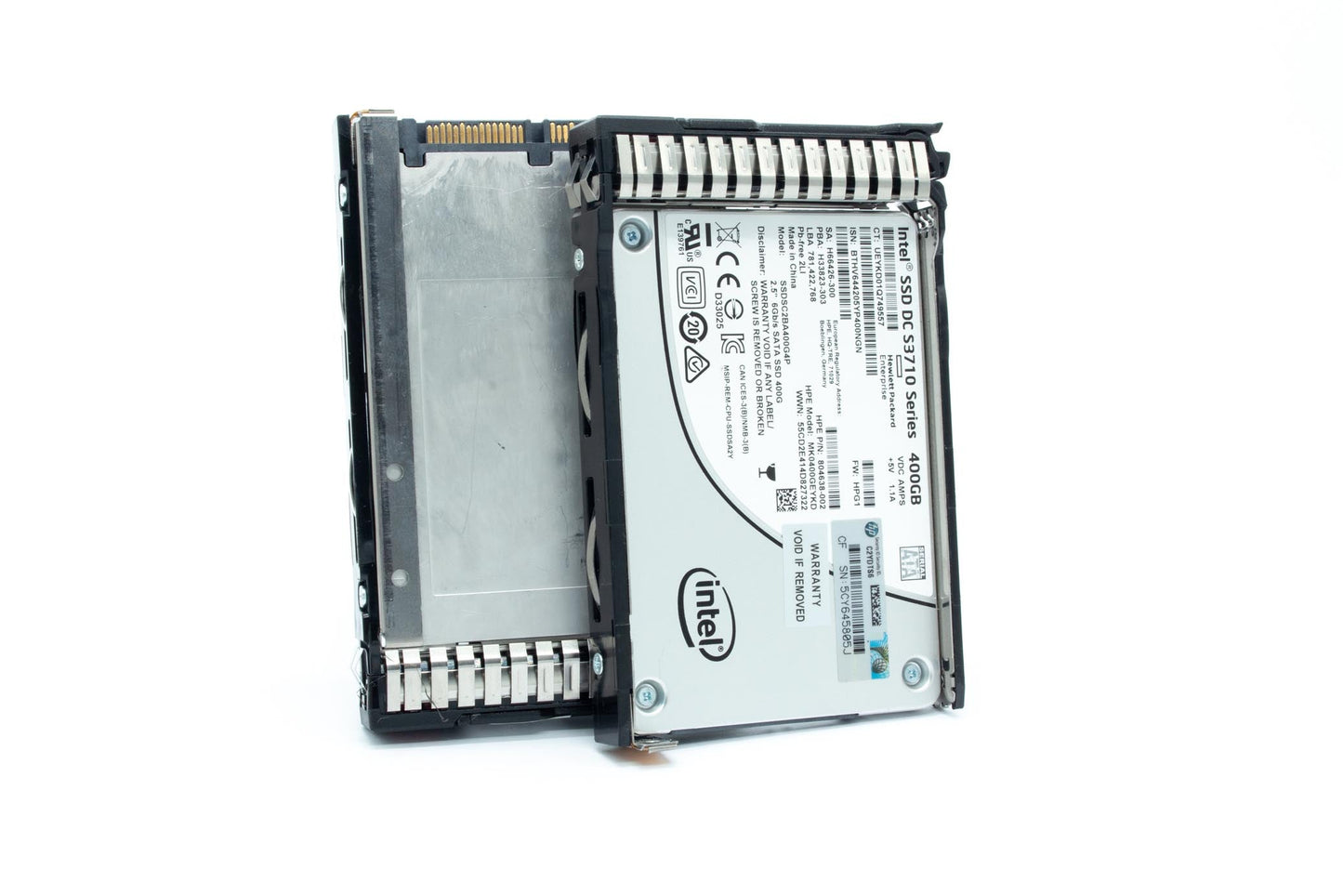 The Intel SSD DC Family for SATA accelerates data center performance with read-write throughput speeds up to 550/520 megabytes per second (MB/s)