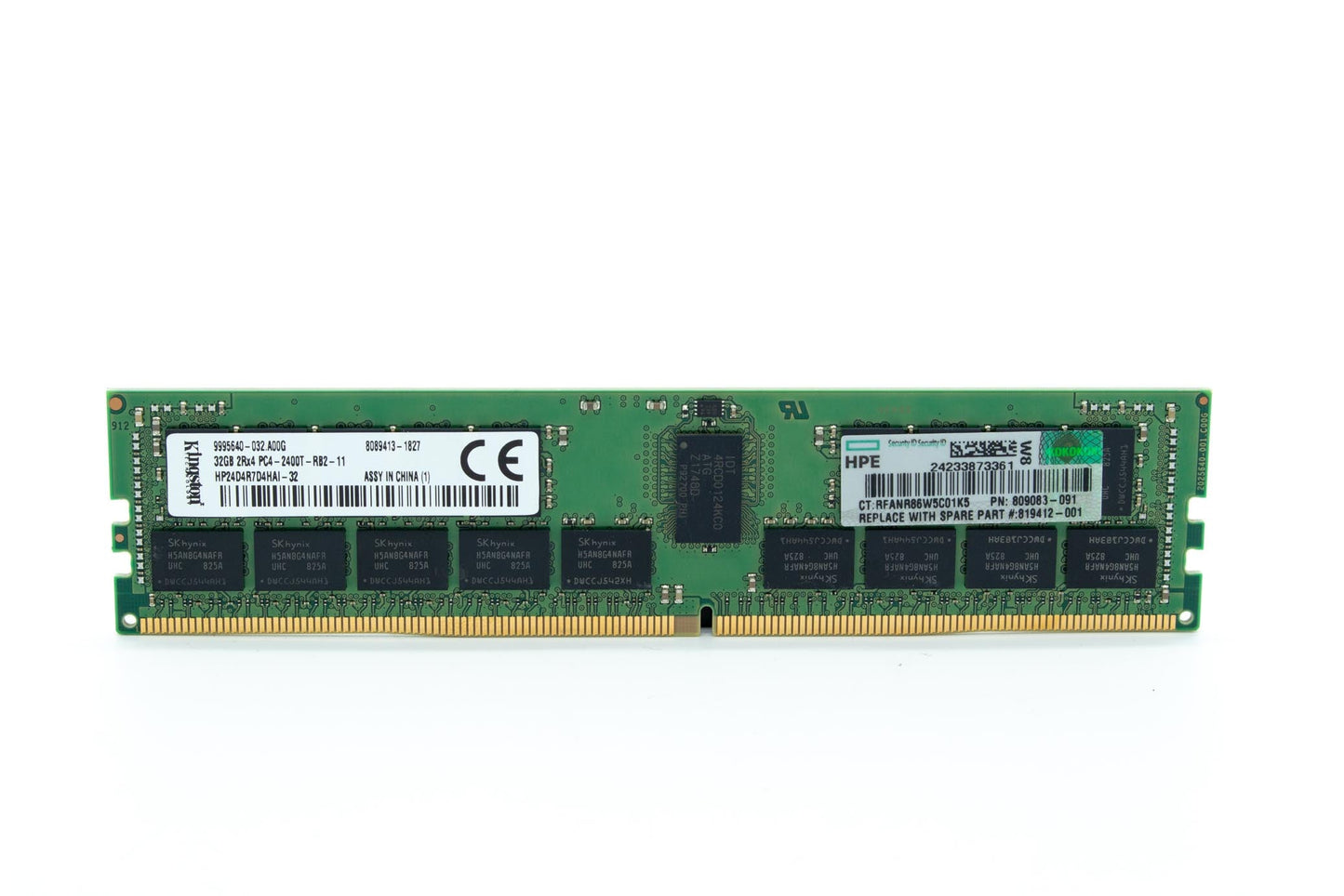 DIMM,32GB PC4-2400T-R,2Gx4