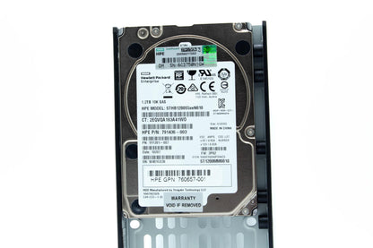 1.2TB SAS hard drive - 6Gb/s transfer rate, 2.5-inch small form factor (SFF), 3PAR drive model STHB1200S5xeN010 - For use with 3PAR 7000 storage systems